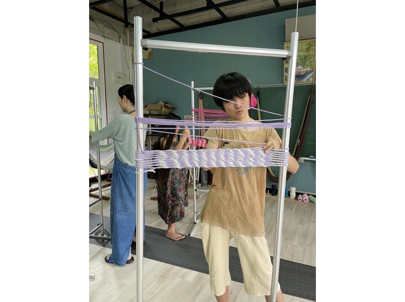 [Okinawa Yanbaru] swing hammock knitting experienceの紹介画像