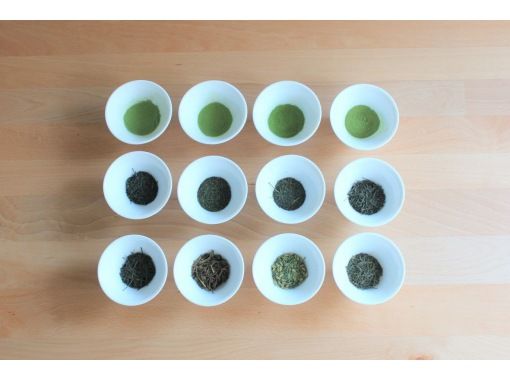 Authentic Japanese tea tasting session: sencha, matcha, gyokuroの画像