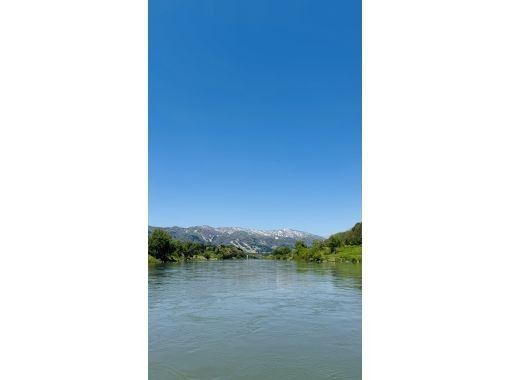 [Nagano, Iiyama] Chikuma River SUP! River SUP flowing through the majestic mountains of Kitashinanoの画像
