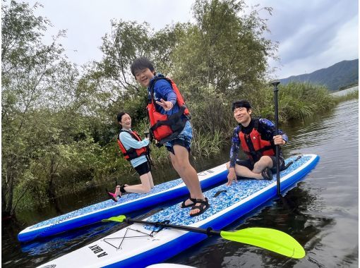 【山梨県・河口湖】早朝プラン　SUP(サップ)体験ツアーの画像