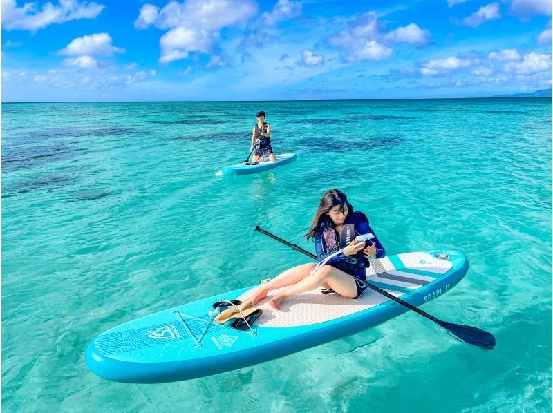 SALE! [Ishigaki Island] ★Private tour limited to one group★SUP《To Ishigaki Island's No. 1 beautiful sea‼》I'm glad I came here! I'm confident✨の紹介画像