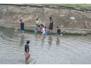 【栃木・宇都宮】親子で泥んこ魚つかみ取り！管理釣り場でつかみ取り体験プラン♪の画像
