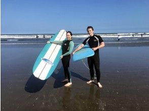 【千葉・九十九里】初心者サーフィン／ボディボード体験（ウェットレンタル有り）駅送迎可！女性も嬉しい♪