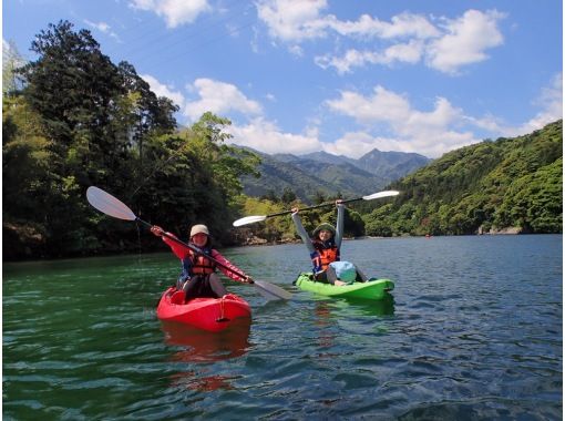 【屋久島 リバーカヤック＆体験ダイビング】1日で川も海も両方楽しみたい！（ 1日コース・動画撮影付き）の画像