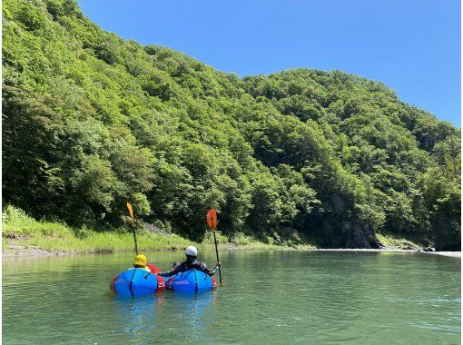 【北海道・日高】沙流川でパックラフト！完全プライベートツアーの画像