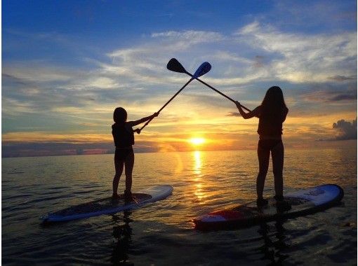 [Okinawa Blue Cave Private Experience Diving & Yomitan SUP] Beginners welcome experience Diving ☆ SUP experience in the sea with outstanding transparencyの画像