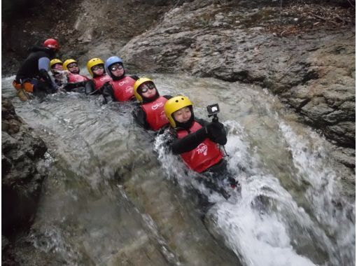 [Gunma/Minakami] Canyoning half-day course! Free drink plan Even beginners can do it (^^♪の画像