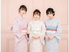 [Tokyo, Akihabara] Super bargain yukata rental! Choose from your favorite grade and get hair styling for just 4,950 yen!! Women-only student discount plan with a discount of up to 5,500 yen☆