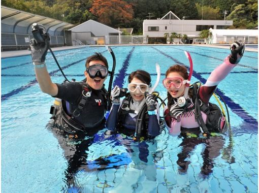 【東京・池袋】2025年セール ☆ＰＡＤＩGoldカード取得☆オープンウォーター取得3日間 、レンタル無料、学科eラーニングで来店不要の画像