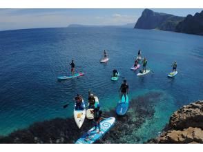 [Hokkaido, Yoichi] Blue Cave SUP cruising at Shakotan! Photo data include! (SIJ certified school)