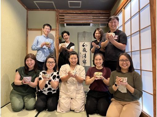 [Osaka Shinsaibashi/Namba] Tea ceremony experience in English "Share plan"の画像