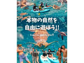 [石垣島] ★SUP 和海龜浮潛僅限一組★在其他旅遊中，您必須遊 1000 公尺才能到達海龜身邊，但在這次旅遊中，您可以輕鬆乘坐 SUP 完成！ ！