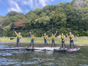 SALE！【山中湖・SUP】富士山に一番近い山中湖でSUP体験！初心者やお子様大歓迎！夏にぴったり大人気アクティビティ！