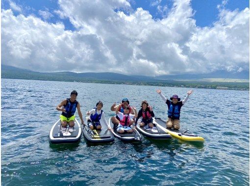 SALE！【山中湖・SUP】富士山に一番近い山中湖でSUP体験！初心者やお子様大歓迎！夏にぴったり大人気アクティビティ！の画像