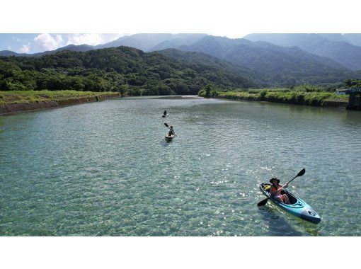 Kayaking on Yakushima: A fun kayaking experience near Inakahama, a sea turtle nesting siteの画像