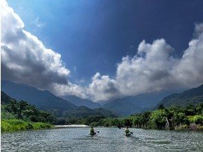 屋久島でカヤックウミガメの産卵地いなか浜の近くでお手軽カヤック体験プラン
