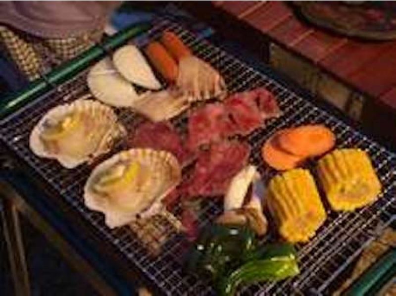 [Shiga/Otsu] Recommended for families! Good location, 5-7 minutes walk from Kitakomatsu Station! A private inn with a BBQ! Exciting BBQ on the covered terrace overlooking Lake Biwaの紹介画像