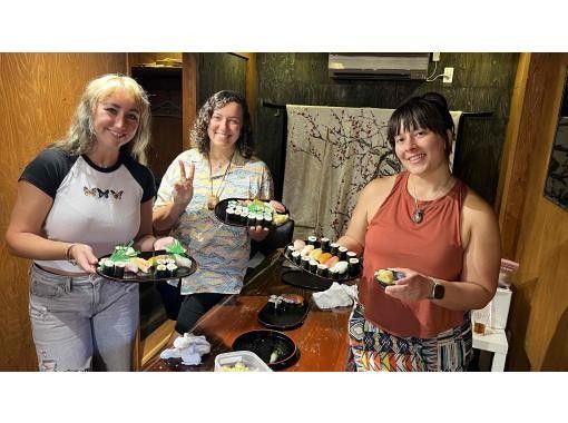 【京都・烏丸】お寿司にぎり体験　Nigiri Sushi making class　上寿司 Premium Sushi makingの画像