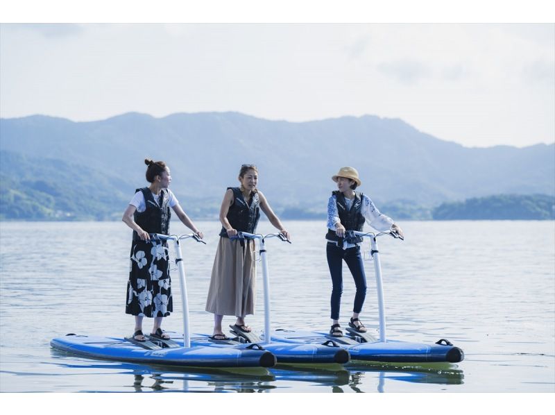 【静岡・浜名湖】スーパーサマーセール2024 / 自転車感覚のペダルSUPで浜名湖ゆったり湖上サイクリング♪の紹介画像