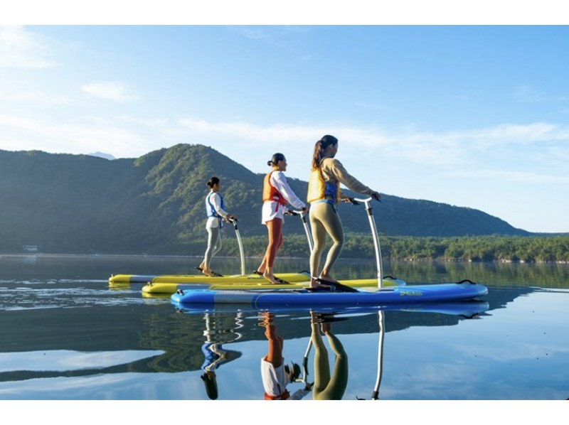 【北海道・SUP体験】透明度の高い支笏湖の湖面をクルージング！SUP体験（半日コース）の画像