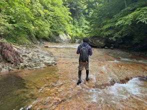 [Yamagata/Yonezawa] Guided climbing tour of Tohoku's largest waterfall "Namegawa Otaki"! Lunch included!の画像