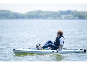 【浜松・浜名湖】１人乗りペダルカヤック/手ぶらでOK♪普段着のまま湖上散歩体験！