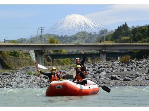 [Shizuoka / Fuji River] Rafting tour +2500 yen Basic BBQ set (AM / PM half-day course)の画像