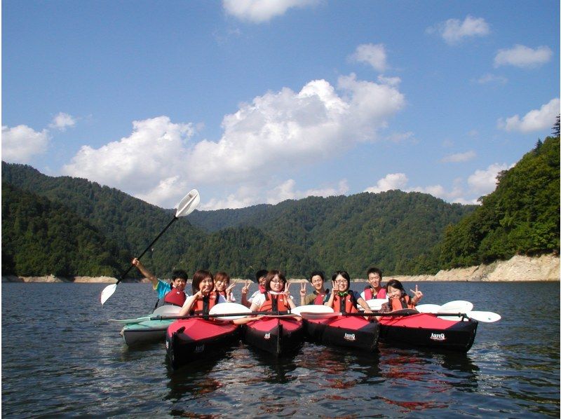 【みどり市草木湖・群馬県】かぬ～っこ　大学生専門学校生限定！5500円！＊8月9月は学生月間！半日カヌーツアーの紹介画像