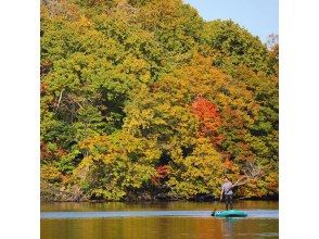 [Hokkaido/Asahikawa Sounkyo] Autumn foliage SUP cruising at Kamikawa Sounkyo Taisetsu Lake, where the autumn leaves are the earliest in Japan, and the latest GOPRO11 photography photo gift (approx. 2 hours)