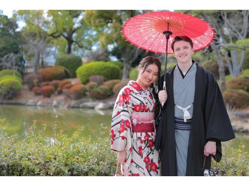  [Enjoy Osaka Castle, Dotonbori, and Tsutenkaku!] Kimono rental 6-hour planの画像