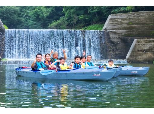 【群馬・みどり市】初心者・お子様大歓迎！安心のインストラクターと行く草木湖カヌーツアー！の画像