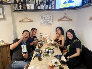 [Tokyo/Shinjuku] Sake tasting experience at a local izakayaの画像