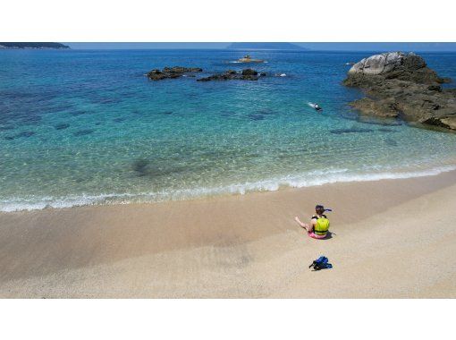 【屋久島/永田】いなか浜のすぐ近く永田浜でシュノーケルの画像