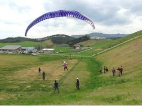 【岩手でパラグライダー】欲張りにミニチャレンジ&タンデムフライト満喫ブラン!(1日コース)の画像
