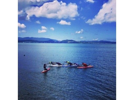 天草の海でリラックスSUPヨガの画像