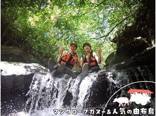 SALE！【沖縄・西表島】人気の由布島観光とジャングル探検！カヌー＆トレッキングで滝壺を目指そう！（昼食＆おやつ付）の画像