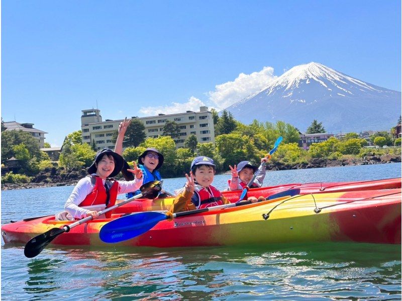 [Yamanashi/Lake Kawaguchi] Winter Kayak Winter Kawaguchiko Walking Course Guide provides solid support for beginners and children!の紹介画像