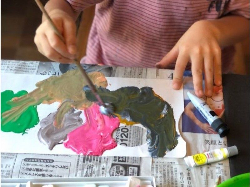 [神奈川/镰仓]父母和孩子一起享受表达的艺术治疗体验〜Chick Classの紹介画像