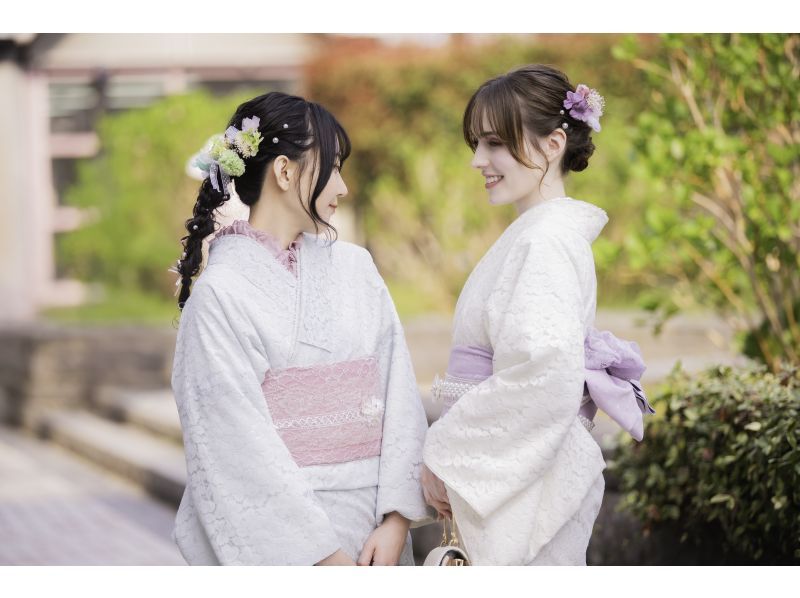 [福冈/天神]★非常受欢迎的复古摩登★享受与古董和服的搭配♪の紹介画像