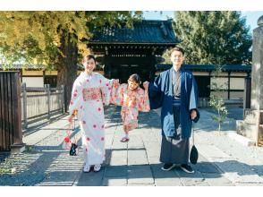 [Osaka/Umeda] Kimono rental plan with location photo shoot! Data delivery of 50 cuts in 1 hour!