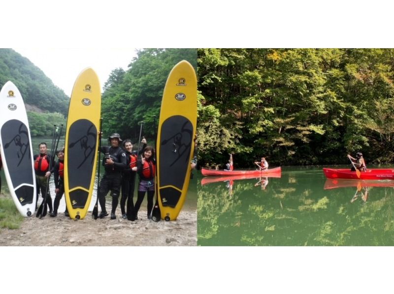 SUP tour [Gunma/Minakami] Would you like to enjoy a SUP tour at Lake Minakami? Activities that children can tryの紹介画像