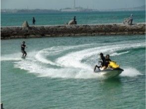 * A great deal for free! [Okinawa Onna] Banana boat all-you-can-eat course playground equipment, Wakeboarding 120 minutes unlimited play planの画像