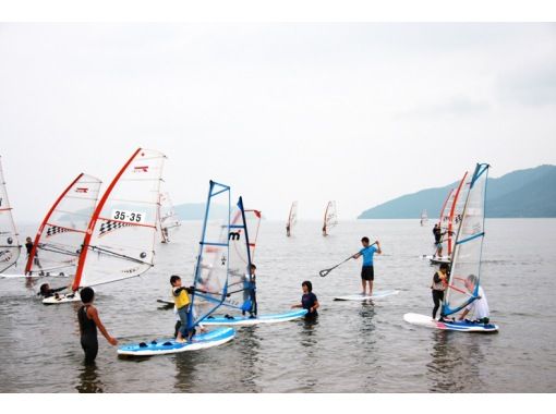 【滋賀・近江八幡】ウィンドサーフィン初心者コース（１回コース）の画像