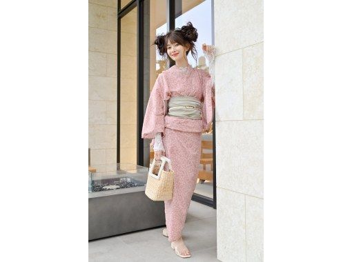 [冲绳/那霸]复古少女浴衣租赁次日归还计划！の画像