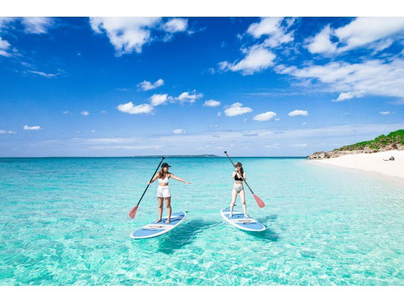 [Private Rental] Drone photography included at no extra charge! SUP on the stunning Miyako Blue Beach! ★Popular Activity★ Photo gift! Super Summer Sale 2024の紹介画像