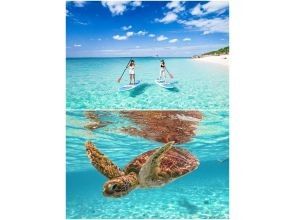 SALE! [Miyakojima/Half-day] Two activities in half a day! SUP & Sea Turtle Snorkeling! [Equipment/photos free]