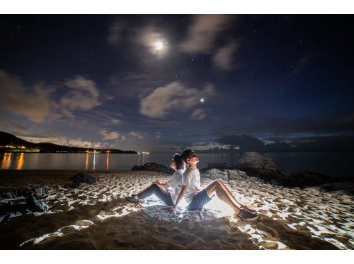 ＜Okinawa, Onna Village＞ Starry sky photo and space walk at Kibougaoka Beach Photo shoot for each participant ☆ *Summer is just around the corner! Discount extendedの画像