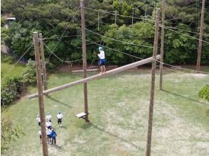 [Okinawa/Yanbaru] Let's move your body as much as you can at Eco Park Adventure!