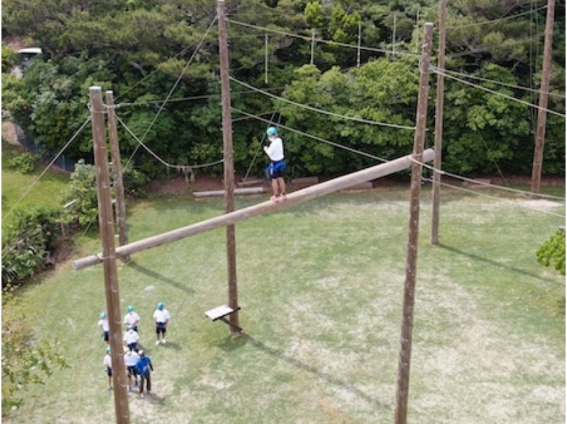 [Okinawa/Yanbaru] Let's move your body as much as you can at Eco Park Adventure!の紹介画像