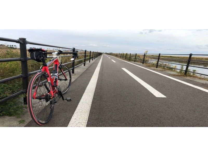 [มิยากิ/นาโทริ] ทัวร์ปั่นจักรยานชิมอาหารเซนไดอาราฮามะเทซันโบริครึ่งวันの紹介画像